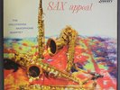 HOLLYWOOD SAXOPHONE QUARTET: Sax Appeal LP (Mono, promo rubber stamp ol/obc) ra
