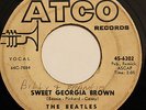 THE BEATLES w/ TONY SHERIDAN-SWEET GEORGIA BROWN /TAKE OUT SOME INSURANCE ON ME