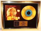 Blondie, Heart Of Glass, mit Cover, Gold Record, goldene Schallplatte, Award
