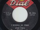 Northern Soul 45 - Joe Tex - I Wanna Be Free - Dial - mp3