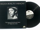 WELDON IRVINE In Harmony ORIG jazz funk LP on Strata-East EX/EX copy
