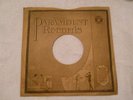 Vintage PARAMOUNT 78 RECORD SLEEVE - Very Nice VG++ Sleeve