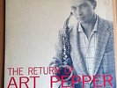 ART PEPPER THE RETURN OF ART PEPPER ORIG 1956 JAZZ WEST DEEP GROOVE VG-/VG+ RARE
