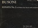 Max Rostal Violin Noel Mewton-Wood Busoni Sonata #2 Westminster-Argo LP EX+/NM