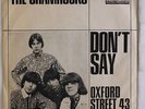 SHAMROCKS: Don't Say / Oxford Street 43 45 (Germany, PS, dj, date stamp & wol)