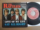 THE RATTLES - LOVE OF MY LIFE SINGLE ON STAR-CLUB RECORDS IN MINT