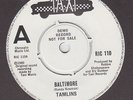 TAMLINS - BALTIMORE - TAXI RECORDS SLY AND ROBBIE DEMO UK MINT REGGAE UK