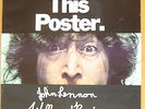 JOHN LENNON *APPLE SHOP POSTER FOR 'WALLS AND BRIDGES' LP IN TOP CONDITION