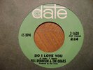 DATE 45 RECORD/BILL ROBINSON + QUAILS/DO I LOVE YOU/LAY MY HEAD ON YOUR SHOULDER