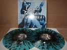 LIQUID TENSION EXPERIMENT-2,Translucent electric blue with black splatter 2Lp