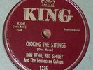 VERY RARE Don Reno & Red Smiley 78 RPM - Choking The Strings - Talk Of The Town