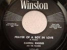 '58 Txs Rocker/Teen DARRELL RHODES Four O'Clock Baby/Prayer Of a Boy