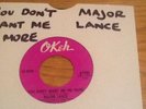 Major Lance - You Don't Want Me No More Okeh Stamped Matrix 2nd Issue