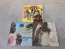 MILES DAVIS-3 LP'S-ON THE CORNER-GF-BITCHES BREW-THE MAN WITH THE HORN