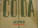 Led Zeppelin: CODA Gatefold Vinyl LP (Embossed Cover)