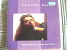 CELINE DION-WHERE DOES MY HEART BEAT KNOW 7'' picture sleeve