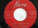 FREDDY FENDER Just a little bit Mod R&B Northern Soul Single (Norco) *HEAR