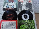 4 Punk Single's UNDEAD VIOLENT VISIONS OUTCASTS PROGRAMME LOVE Warfare CHAOS UK