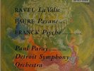 Paray/Detroit SO: Ravel La Valse, Franck Psyche, Faure Pavane - Mercury MG 50029