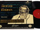 BRAHMS CELLO SONATAS FOURNIER BACKHAUS/ORIGINAL UK LONDON LL GOLD LETTER/NM