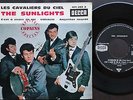 THE SUNLIGHTS FRENCH 45 PS 7 EP LES CAVALIERS DU CIEL 1963 DECCA SPECIAL COPAINS