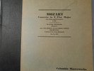 Mozart Piano  Concerto #9  in E Flat K271 Gieseking Rosboud Columbia  291 78 RPM