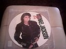 Michael Jackson Bad Picture Disc/Concert Ticket