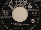 Ronny Kae - A Flight For Drums / Swinging Drums - Rock 45