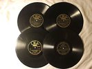 4 78RPM REV. J. M. GATES GOSPEL RECORDS ON OKEH 1920S SPOKEN GOSPEL/SINGING #1