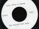PLASTIC ONO BAND Give Peace A Chance TEST pressEarly PROMO 45 Lennon APPLE Clean