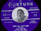 R&B Doo Wop 45 JOE WEAVER & DON JUANS Looka Here Pretty/ Baby Child Fortune 832