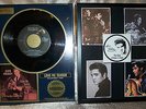 ELVIS PRESLEY LOVE ME TENDER 45RPM-PICT-SIGNATURE-FRAMED AND CERTIVIED +COLLAGE