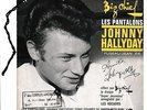SP Publicitaire *Johnny Hallyday * Pantalons Big Chief * POCHETTE SEULE * VG
