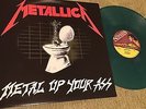 METALLICA 'Metal Up Your Ass' LP GREEN VINYL Maiden Sabbath Slayer Megadeth