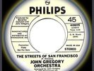 JOHN GREGORY STREETS OF SAN FRANCISCO & CANNON TV 1976 FUNK DJ 45 ? PAT WILLIAMS