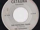  ORIGINAL ROCKABILLY 45 - THE CATALINAS - THE CATALINA PUSH - CATALINA