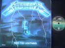 METALLICA lp RIDE THE LIGHTNING argentina ID# 25213 PROMO-1990 VERTIGO 29225 EX