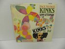 KINKS-FACE TO FACE-WHITE LABEL PROMO-MONO- 1st Pressing-F/VF with HYPE STICKER