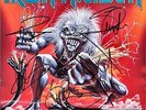 IRON MAIDEN A Real Live One FULLY SIGNED Vinyl LP Bruce Dickinson Gers AUTOGRAPH