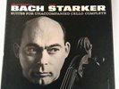 JANOS STARKER Bach Solo Cello Suites Mercury SR3-9016 3-Gold Label LPs NM/EX