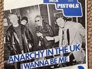 Sex Pistols Anarchy in the UK 7” Original Rare Netherlands Pressing