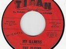 ELGINS - MY ILLNESS / EXTRA EXTRA - TITAN 45 # 1724  DOO WOP VG  HEAR IT