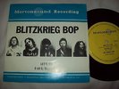 BLITZKRIEG BOP Lets go Mortonsound UK PUNK Private kBD PS