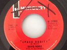 DAVID BOWIE - very rare SPACE ODDITY mercury single CANADA 1969 7