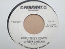 CHUBBY CHECKER Everythings Wrong Northern SOUL 7 HEAR Demo Parkway