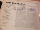 The Beatles 'with the Beatles' LP PMC 1206 all 4 Signed Autographs MONO 33RMP