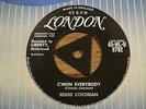 EDDIE COCHRAN - C'MON EVERYBODY ORIGINAL 1958 UK LONDON TRI-CENTRE MINT UNPLAYED