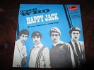 THE WHO HAPPY JACK Rare Italian 45 Beautiful Conditions plus Rare Card Hear