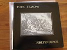 Toxic Reasons - Independence LP 1982 Ohio 2nd Press Hardcore Punk Mint