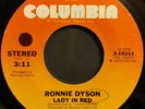 Northern Soul 45 RONNIE DYSON Lady in Red & Cup (Runneth Over) COLUMBIA. VG+